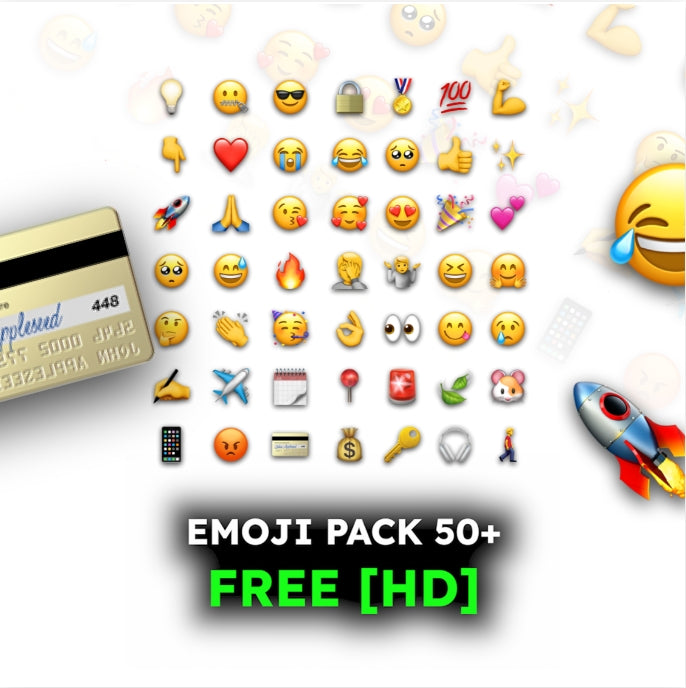 250+ Emoji PNGs [HD]